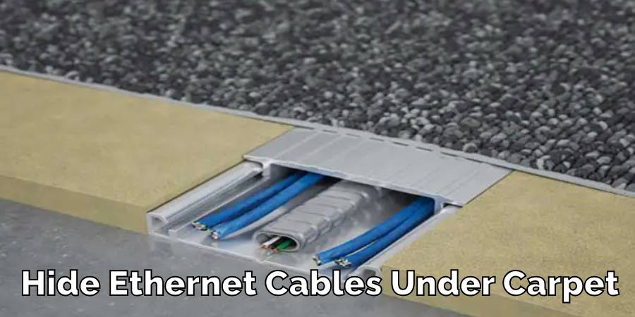 Hide Ethernet Cables Under Carpet