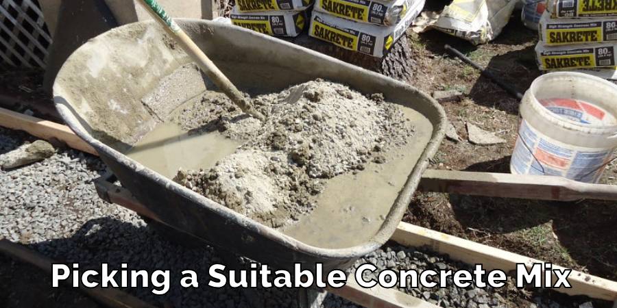 Picking a Suitable Concrete Mix