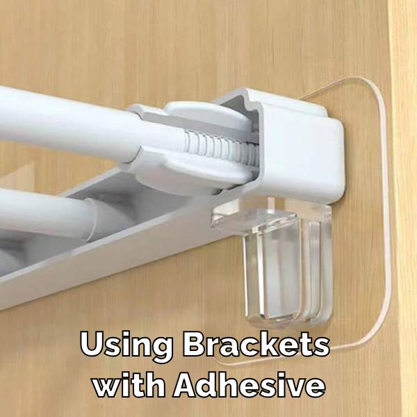 Using Brackets with Adhesive