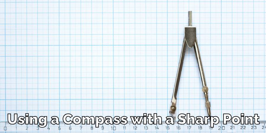 Using a Compass with a Sharp Point