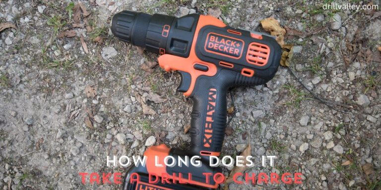 How Long Does It Take a Drill to Charge