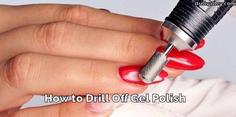 How to Drill Off Gel Polish
