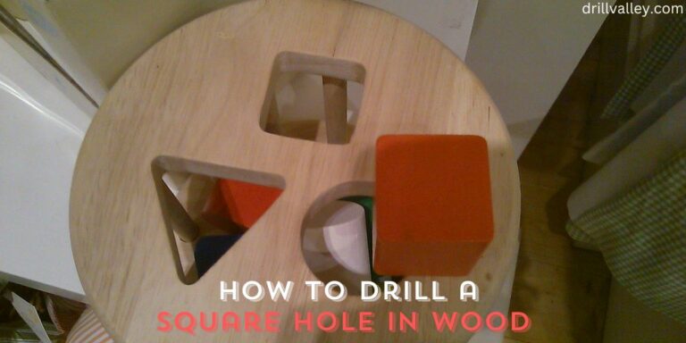 How to Drill a Square Hole in Wood