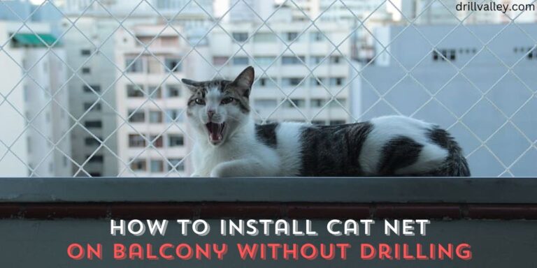How to Install a Cat Net on the Balcony without Drilling