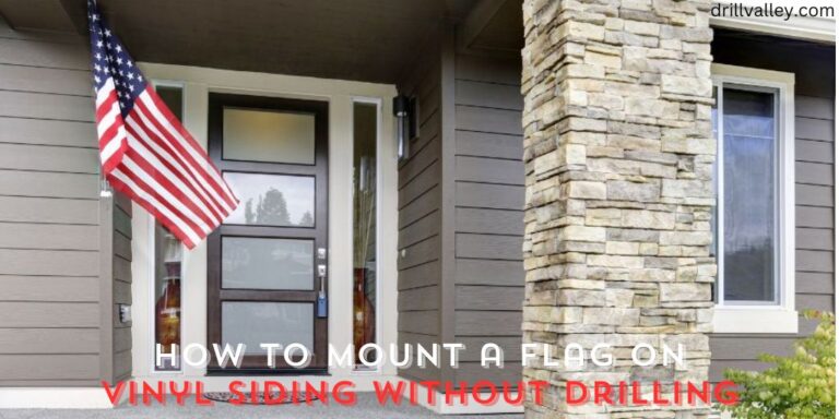 How to Mount a Flag on Vinyl Siding without Drilling