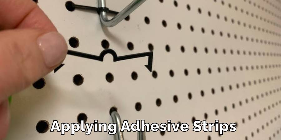 Applying Adhesive Strips