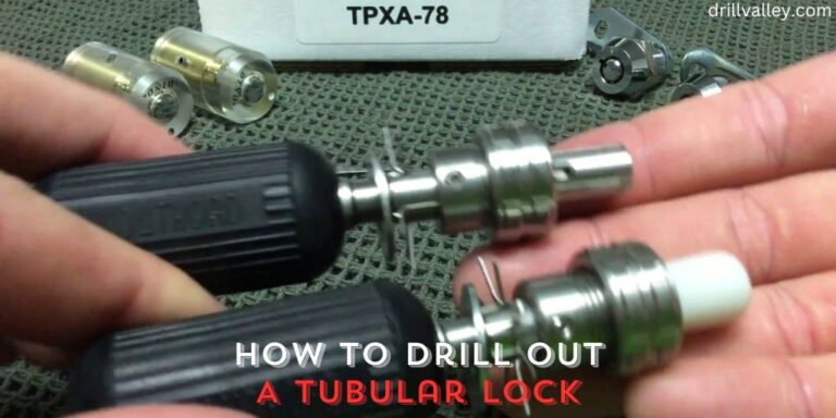 How to Drill out A Tubular Lock