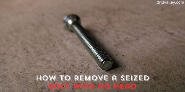 How to Remove a Seized Bolt with No Head